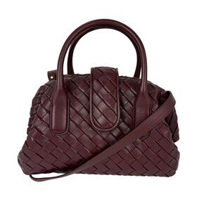 Bottega Veneta Nappa Intrecciato Teen The Lauren 1980 Bauletto Barolo Bag